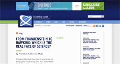 Desktop Screenshot of bioethics.net
